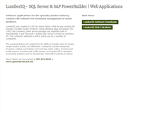 Tablet Screenshot of lumberiq.com